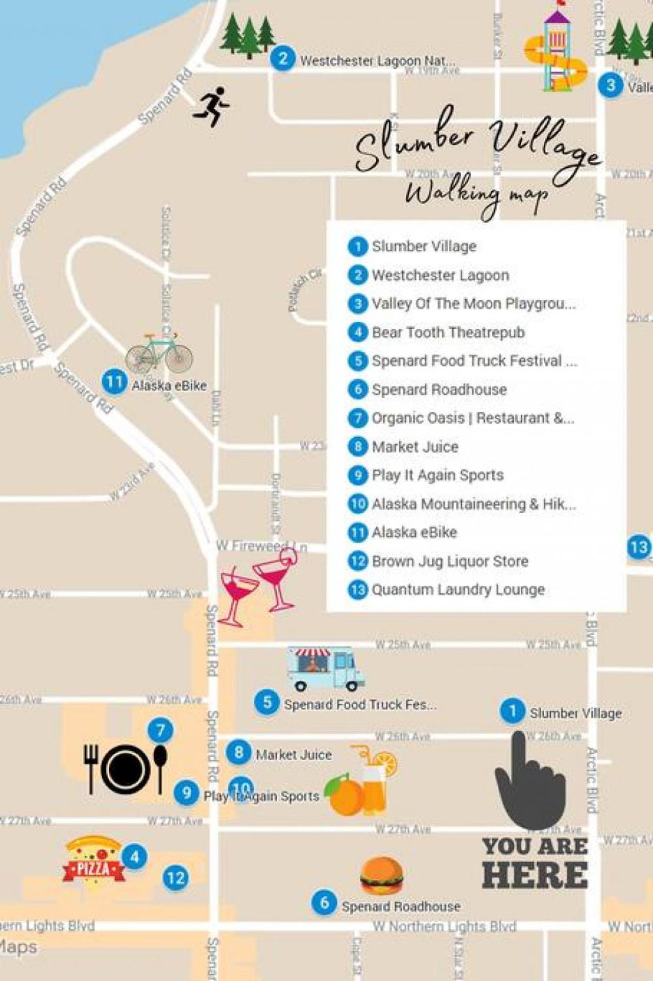 أنكوراج Cottage Near Restaurants And Trails Slumber Village 5 المظهر الخارجي الصورة